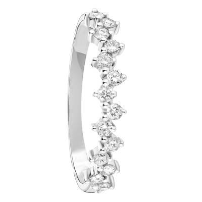Bague Diamants 0,46 ct en Or Blanc 750 - Divine