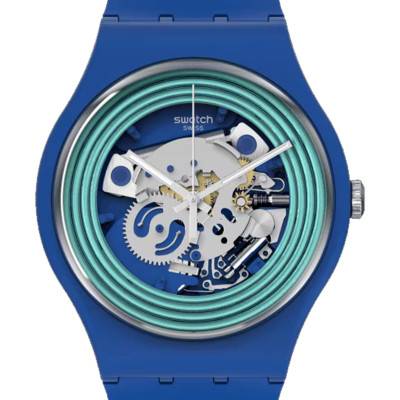 Watch Swatch Pay! Blue Rings Pay! SO29N103-5300 - Swatch