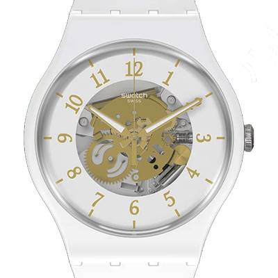Swatch Pay! TailsheadsPay! SO32W105-5300 Watch - Swatch