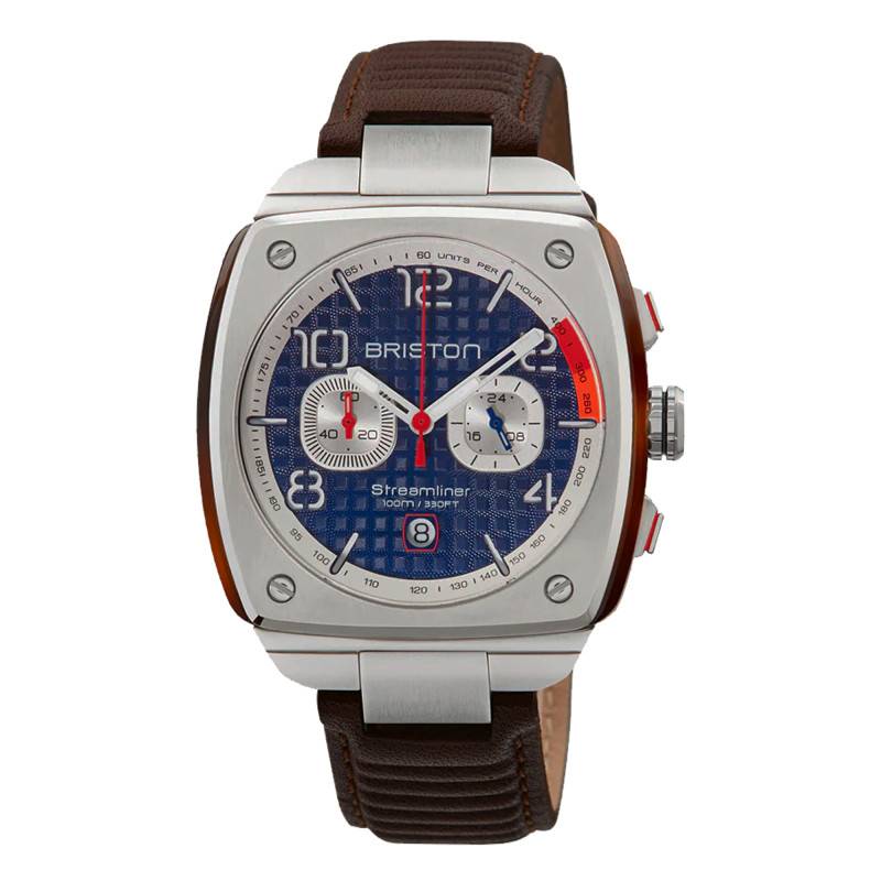 Briston Blue Streamliner Urban Gentleman Driver Watch 24142.S.T.15 - Briston