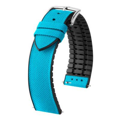 Bracelet de montre Arne Turquoise 0925090x83 en 18 mm, 20 mm ou 22 mm - Hirsch