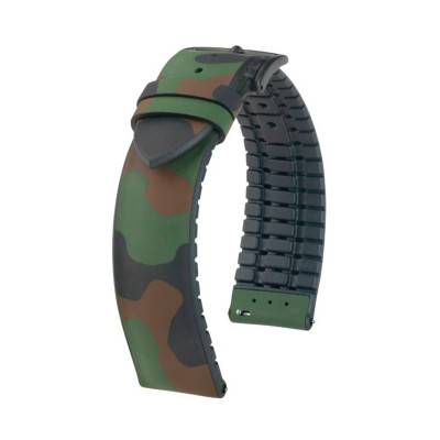 Bracelet de montre John Vert 0925088X40 en 22 mm ou 20 mm - Hirsch
