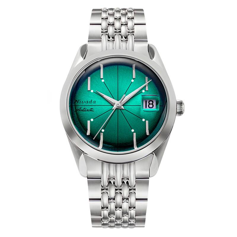 Antarctic Spider Green Nivada x Ocarat Watch - Limited Edition - Nivada Grenchen