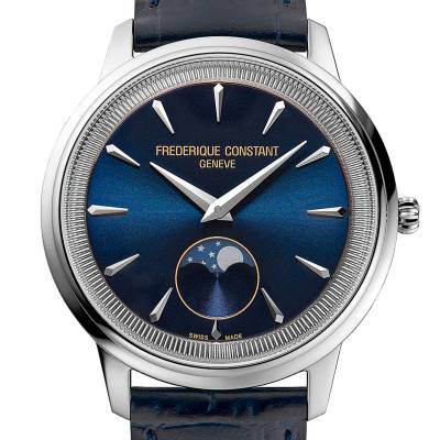 Moneta Moonphase FC-206N3S6 Watch - Frédérique Constant