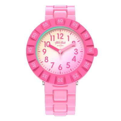 Pink Splash FCSP125 Wall Clock - Flik Flak