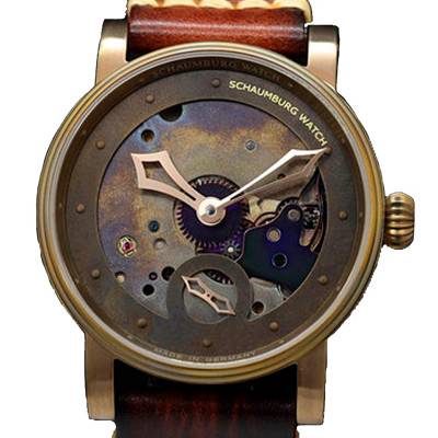 Montre SteamPunk Recreation - Schaumburg Watch