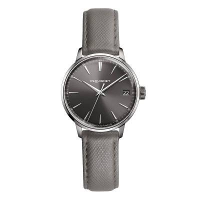 Attitude Douce France Gray Estuary wall clock 9064343 CGR - Pequignet