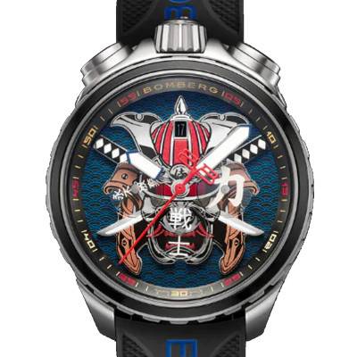 Montre BOLT-68 Heritage Samouraï Bleu BS45CHSS.071-2.12 - BOMBERG
