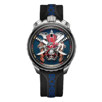 Montre BOLT-68 Heritage Samouraï Bleu BS45CHSS.071-2.12 - BOMBERG