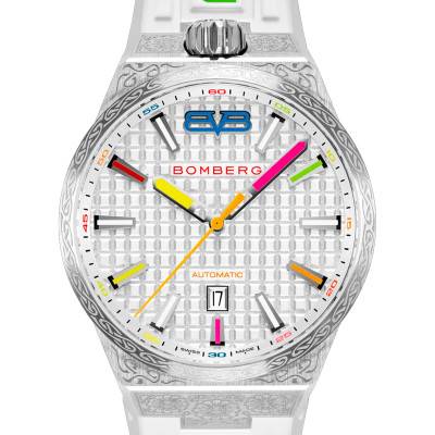 Automatic Metropolis Chroma White Watch BF43ASS.12-8.12 - BOMBERG