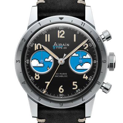 Montre Type 20 "Up in the Air" seconde/seconde/ - Airain
