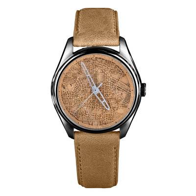 Montre Mexico Paper Agujas Plateadas - Bosque de Chapultepec - Atelier Caradant