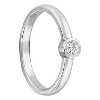 750/1000 White Gold GVS1 Diamond Solitaire Ring 0.15 to 0.30 ct - Ocarat
