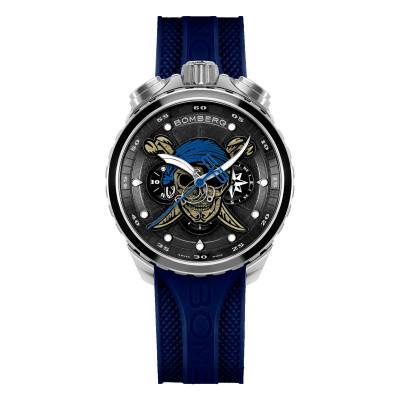 Montre BOLT-68 Heritage Skull Pirate Bleue BS45CHSS.073-3.12 - BOMBERG