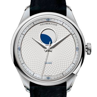 The Blue Lucky Moon Watch - Schaumburg Watch