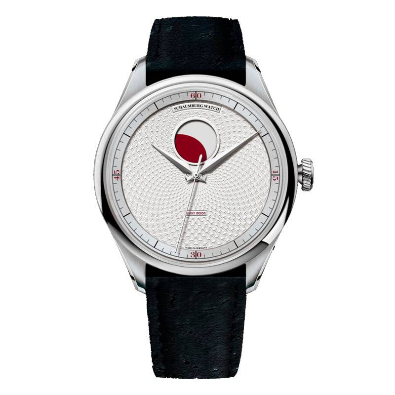 The Red Lucky Moon Watch - Schaumburg Watch