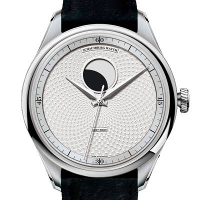 The Black Lucky Moon Watch - Schaumburg Watch