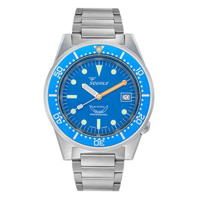 Montre 1521 Blue Blasted Bracelet 1521BLUEBL.SQ20S - Squale