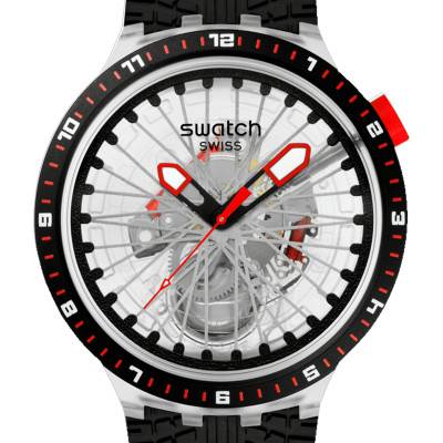 Swatch Proteam Collection The Pligrim - Tread on it SB05K103 Wall Clock - Swatch