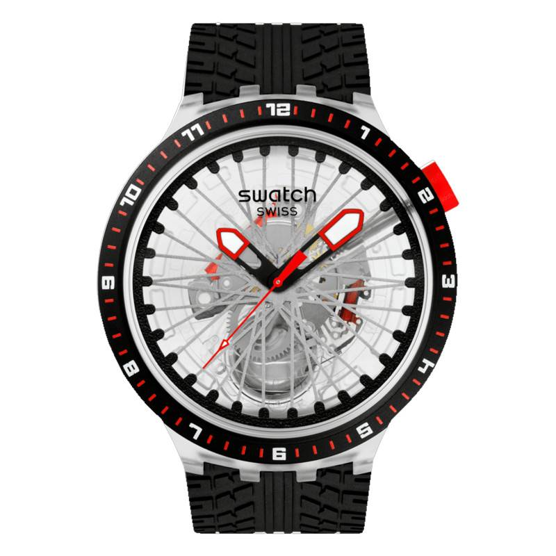 Swatch Proteam Collection The Pligrim - Tread on it SB05K103 Wall Clock - Swatch