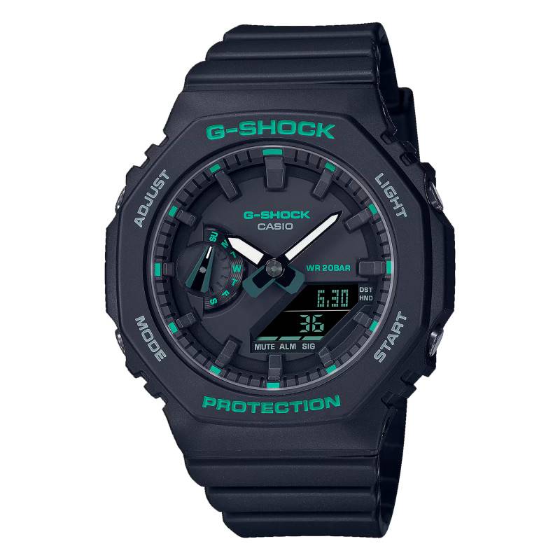 G-Shock Green Accent GMA-S2100GA-1AER Watch - Casio G-Shock