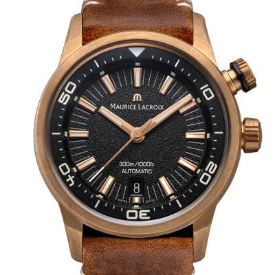Bronze 42mm Pontos S Diver Watch PT6248-BRZ01-330-3 - Maurice Lacroix