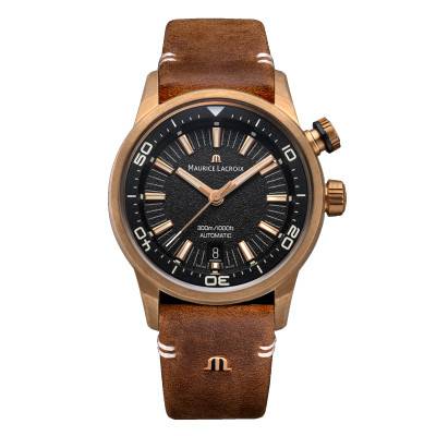Bronze 42mm Pontos S Diver Watch PT6248-BRZ01-330-3 - Maurice Lacroix