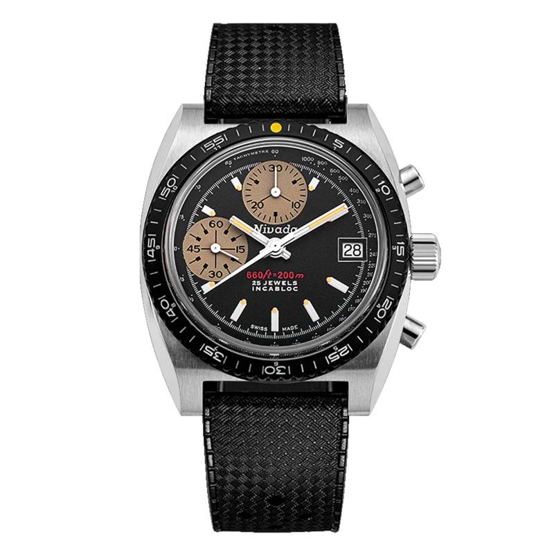 Watch Autochron Yellow 77001A - Nivada Grenchen