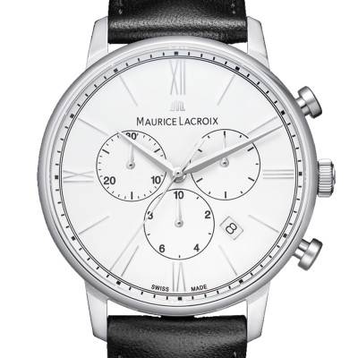 Montre Eliros Chrono Quartz 40mm EL1098-SS001-110-2 - Maurice Lacroix