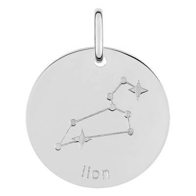 Pendentif Constellation Lion Argent 925 - Emanessence