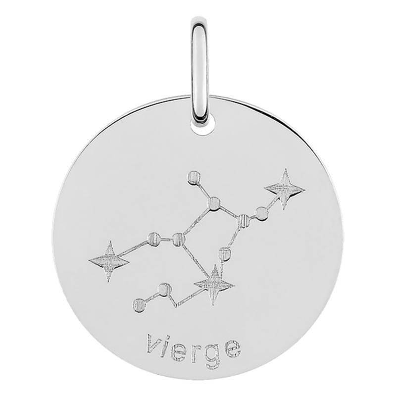925 Sterling Silver Virgo Constellation Pendant - Emanessence