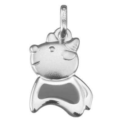 Pendentif Signe du Zodiaque Taureau Argent - Argyor