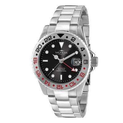Montre Madison Diver MI-813-SSSS-BK-OY - Mondia