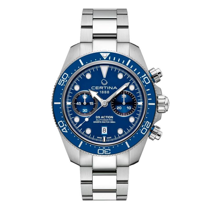 DS Action Diver Chrono C0328271104100 Watch - Certina