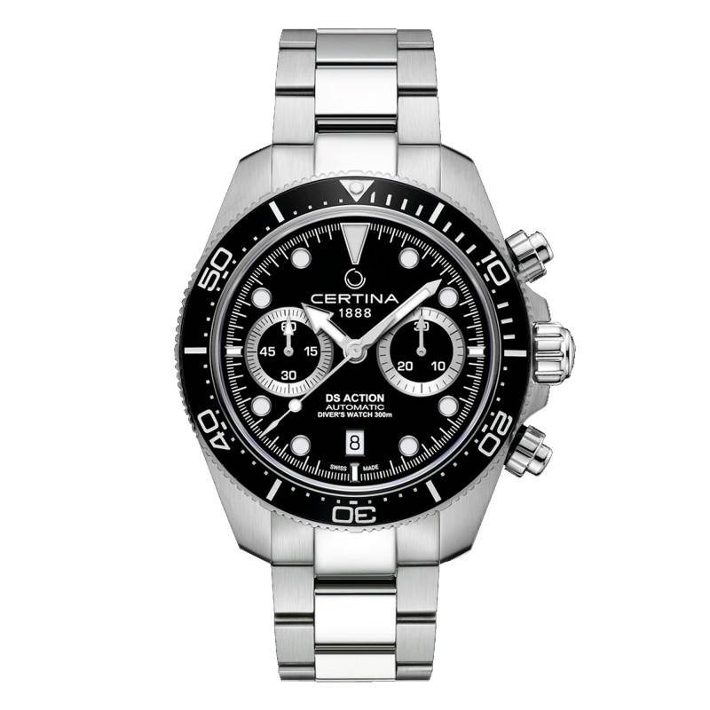 DS Action Diver Chrono C0328271105100 Watch - Certina