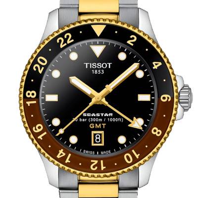 Seastar 1000 Quartz GMT Watch T1208522205100 - Tissot