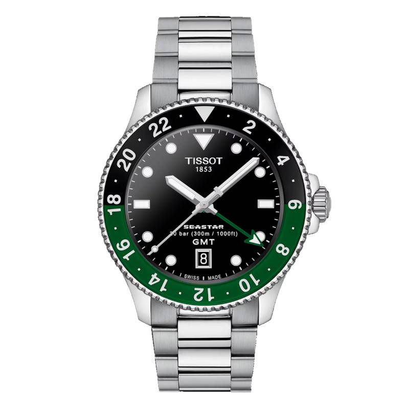 Seastar 1000 Quartz GMT Watch T1208521105100 - Tissot