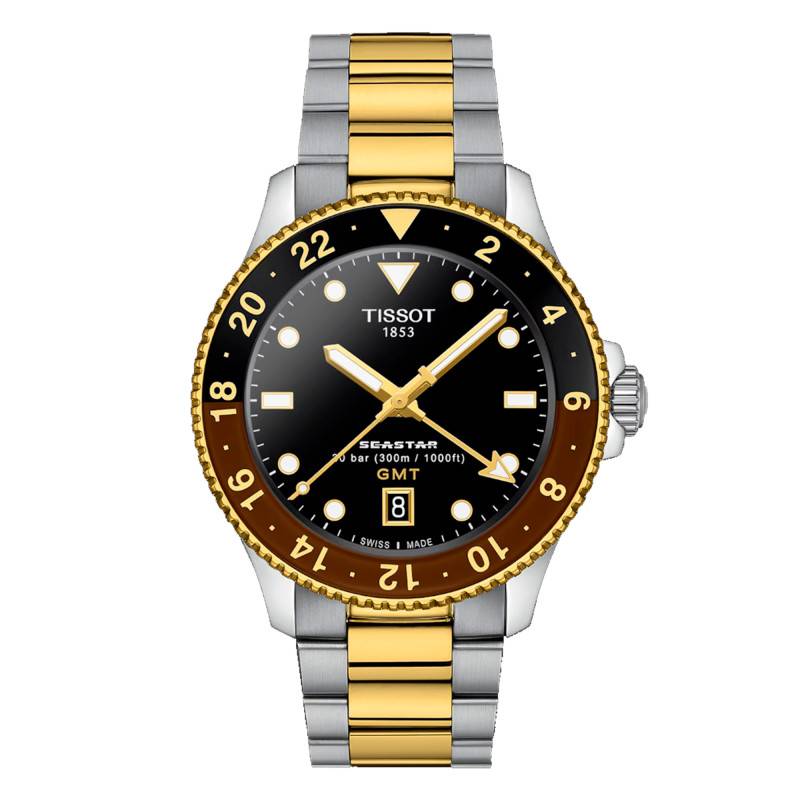 Seastar 1000 Quartz GMT Watch T1208522205100 - Tissot