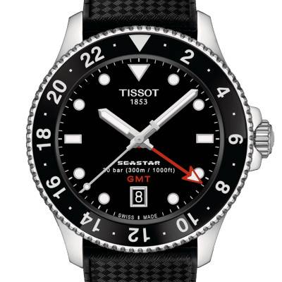 Seastar 1000 Quartz GMT Watch T1208521705100 - Tissot