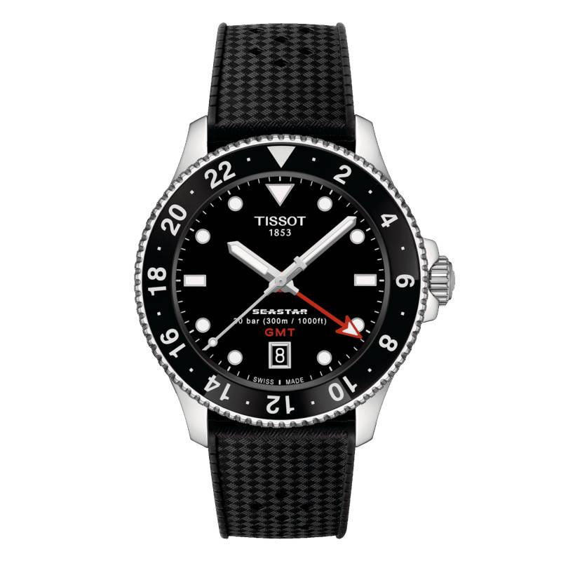 Seastar 1000 Quartz GMT Watch T1208521705100 - Tissot