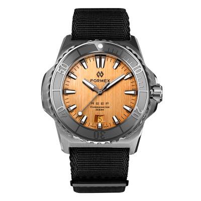 Radiant Bronze 39.5 mm Reef COSC Watch - Formex