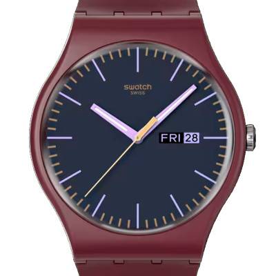 Montre Burgundy Berry SO29R707 - Swatch