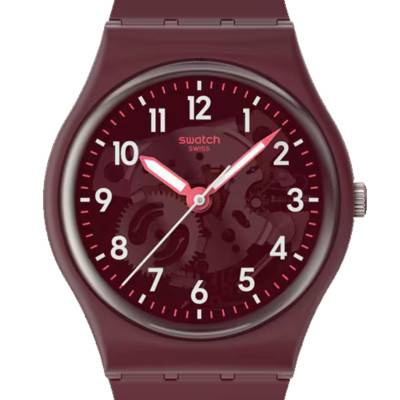 Thru the Crown Glass SO28R115 Watch - Swatch