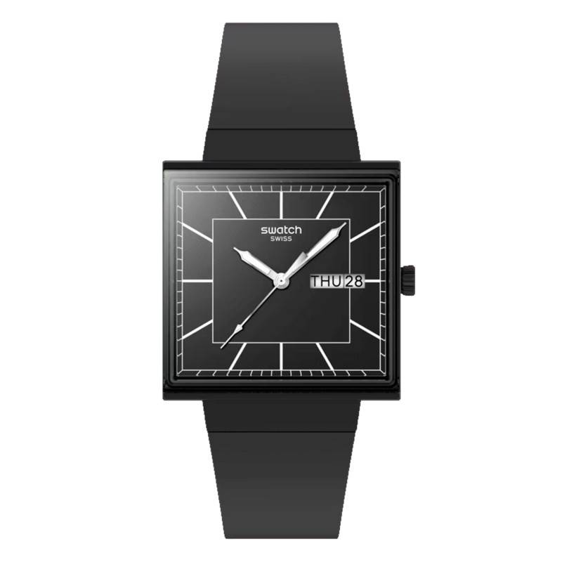 What if Blackagain? SO34B701 Watch - Swatch