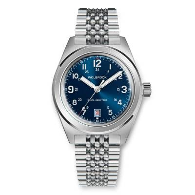 Montre Automatique Outrider - Bleu 23-OA-003 - Wolbrook