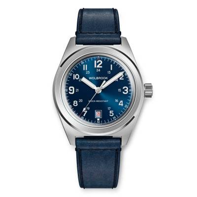 Montre Automatique Outrider - Bleu 23-OA-003 - Wolbrook