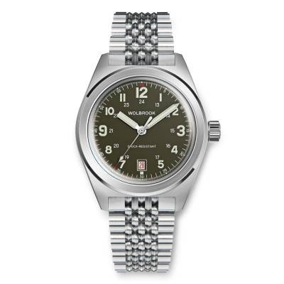 Montre Automatique Outrider - Vert Armée Française 23-OA-005 - Wolbrook