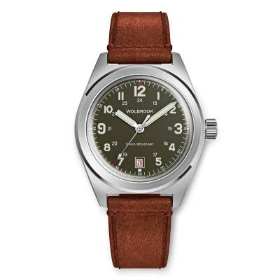 Montre Automatique Outrider - Vert Armée Française 23-OA-005 - Wolbrook