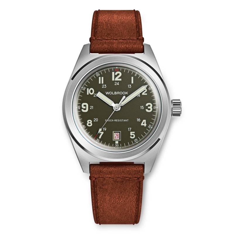 Outrider Automatic French Army Green Watch 23-OA-005 - Wolbrook