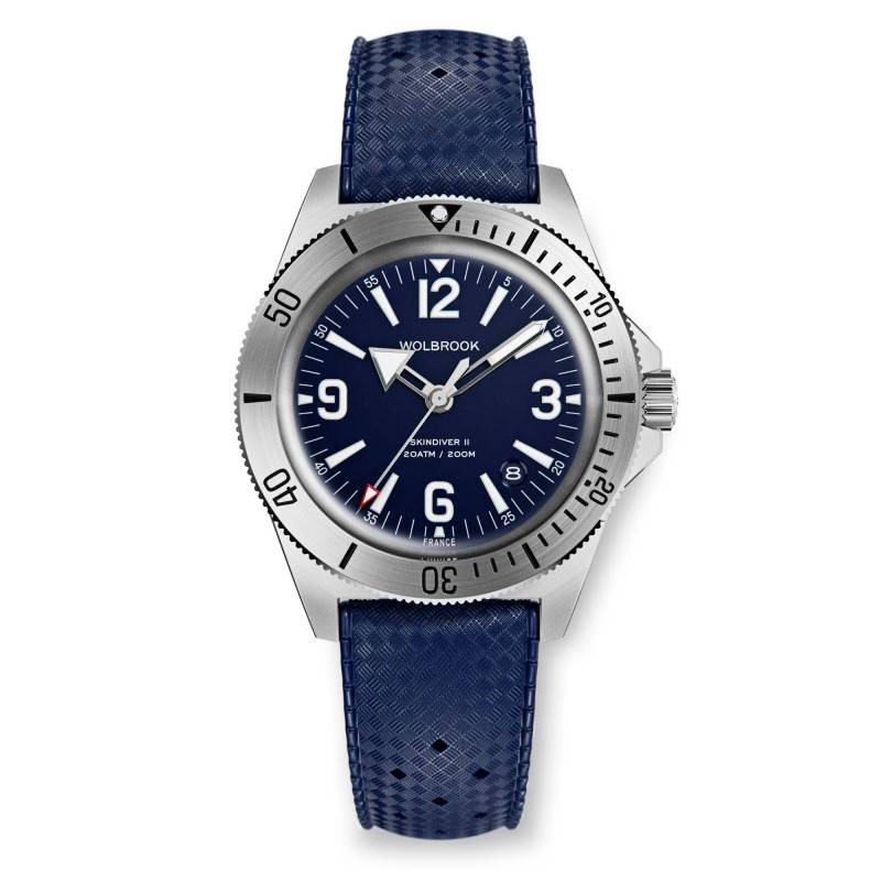 Blue Skindiver II Automatic Watch - Wolbrook
